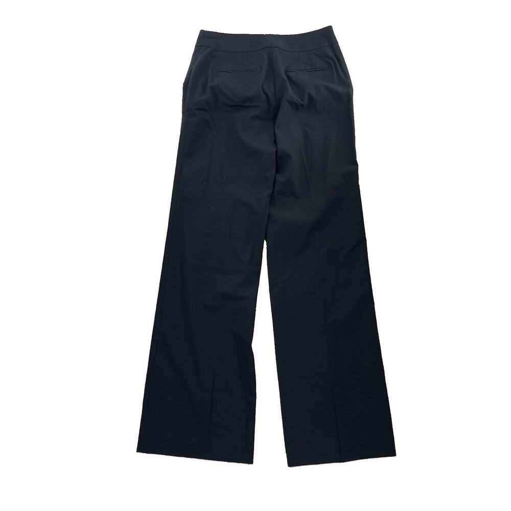 NEW Ann Taylor Women Dress Pants Size 2 Black Pockets Flat Front 33 Inseam 7-0
